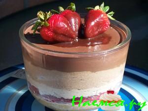 Десерт Творожно-Шоколадный