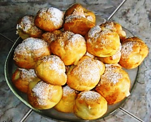 Эклеры с заварным кремом