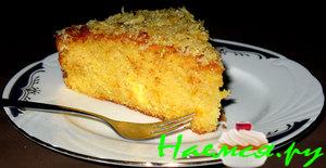 Миндально-манный пирог (Halvas)