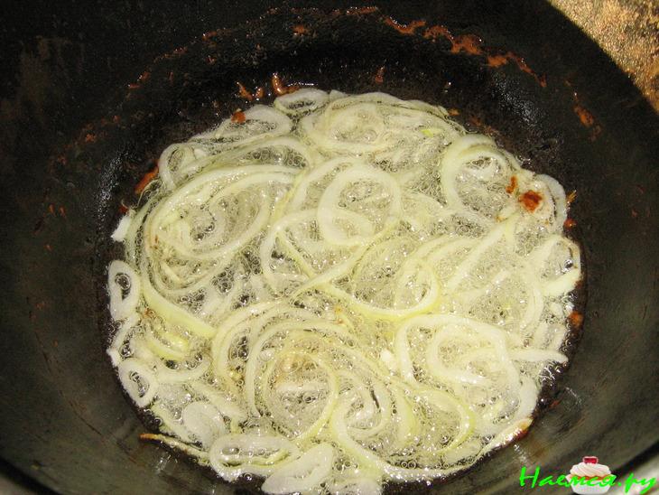 Закуска из жареных яиц, предварительно отваренных Закуска из жареных яиц, предварительно отваренных