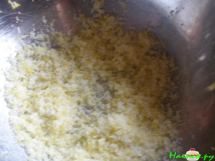 Лигурийский лимонный пирог