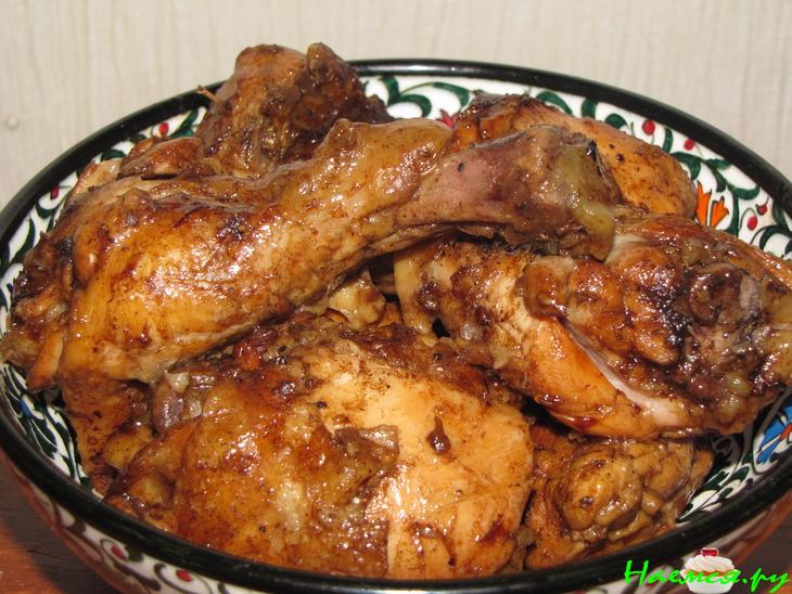 Курица в бальзамическом уксусе