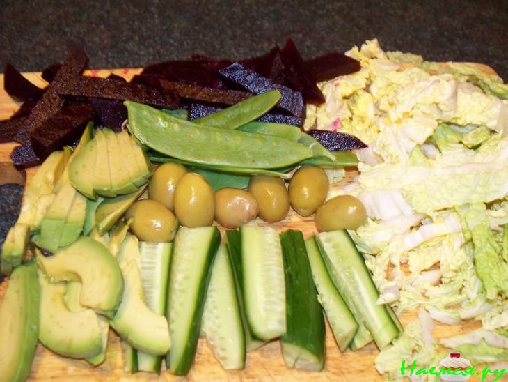 Салат Полезно-Вкусный (овощной)