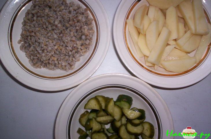 Рассольник "Не выливать же бульон"