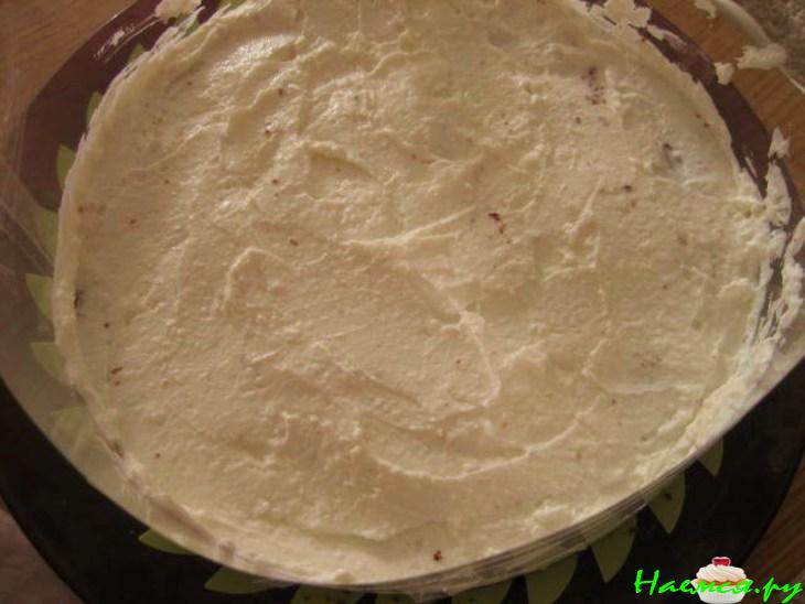 Торт "Виктория" с творогом и яблоками