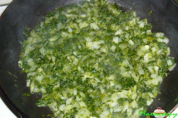 Суп-пюре зелёный с сыром Суп-пюре зелёный с сыром