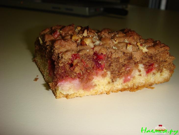 Пирожное 'Клубничка в какао'