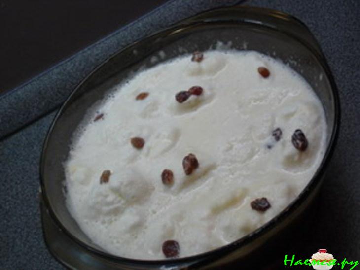 Молочный сладкий суп с клецками