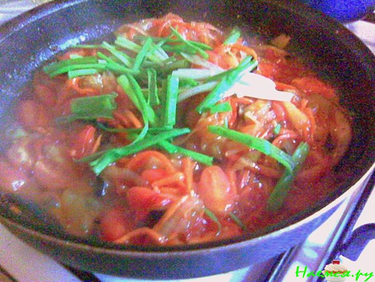 Баклажаны в карамели или необычный гарнир к обычным колбаскам!