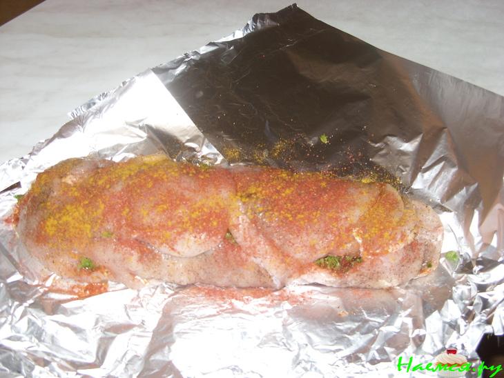 Куриный рулет острый Куриный рулет острый