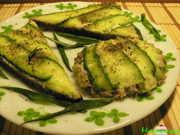 Зеленый бутерброд