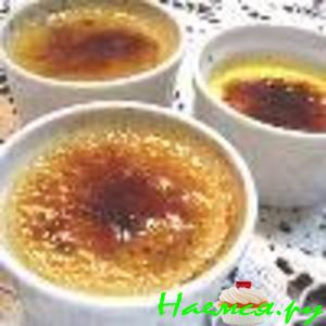 Крем брюле с апельсином и зангвилем