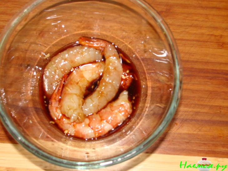 Креветки в кляре