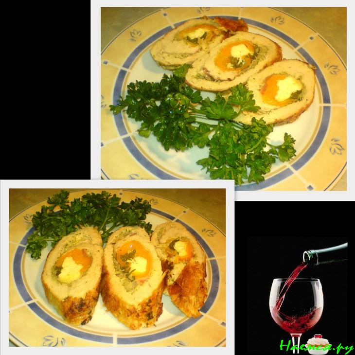 Рулет из индейки