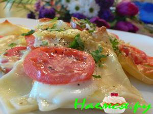 Запеканка помидорная