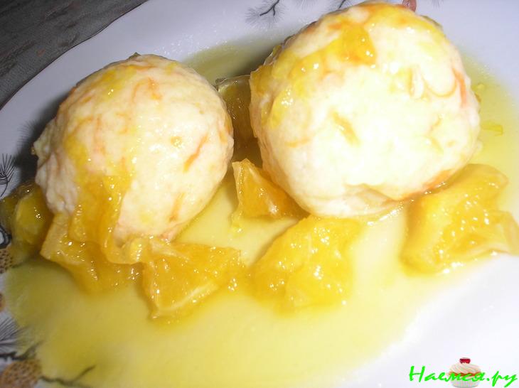 Фрикадельки из моркови и творога с цукатами