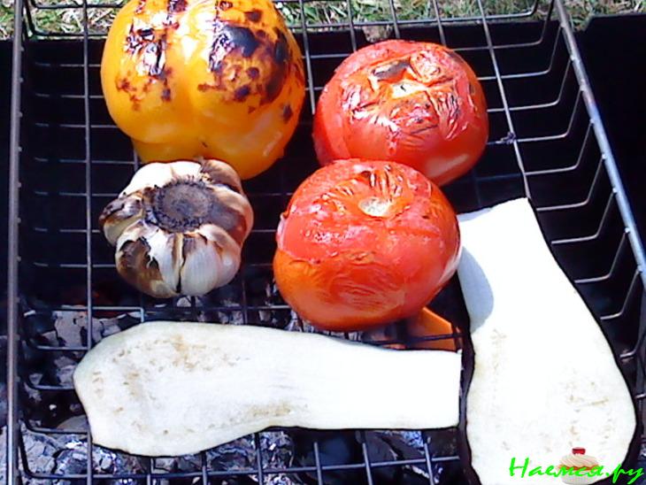 Салат "Овощное Ассорти к шашлыкам" (вариант)