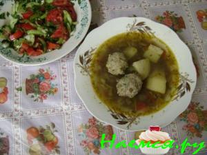 Чечевичный супец