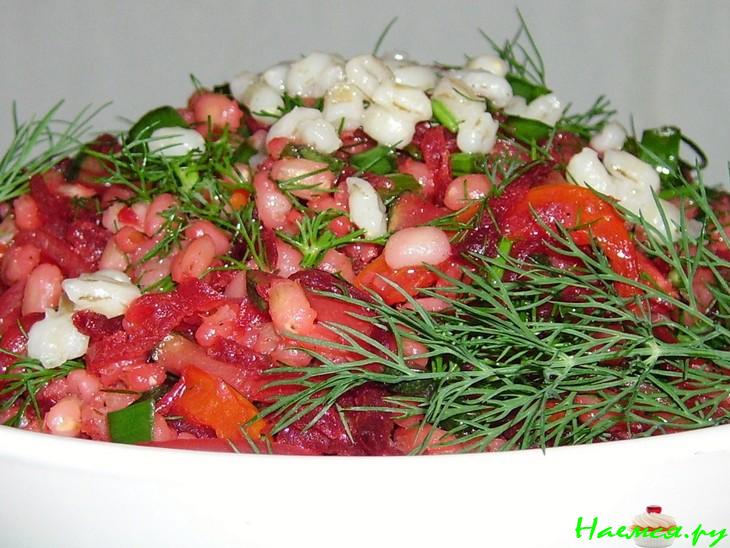 Овощной гарнир-салат "Перловка - forever" и советы