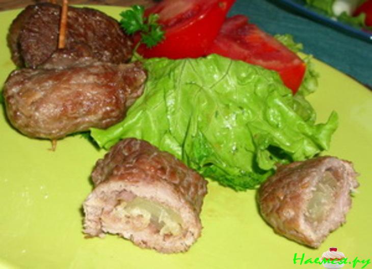 Говядина с ананасом