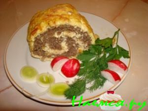 Рулет на ужин