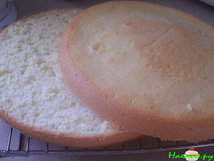 Торт бисквитный "Птичье молоко" 