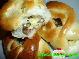 Пирожки закусочные. Безопарное дрожжевое тесто Пирожки закусочные. Безопарное дрожжевое тесто