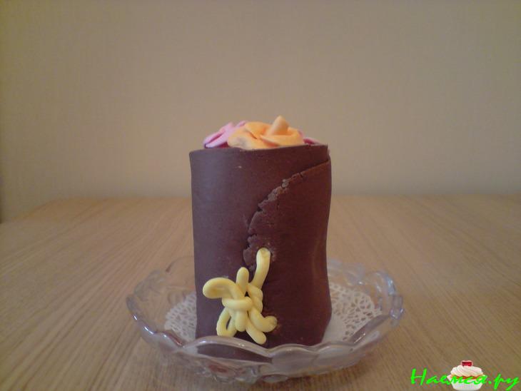 Сладкий горшочек с розой Сладкий горшочек с розой