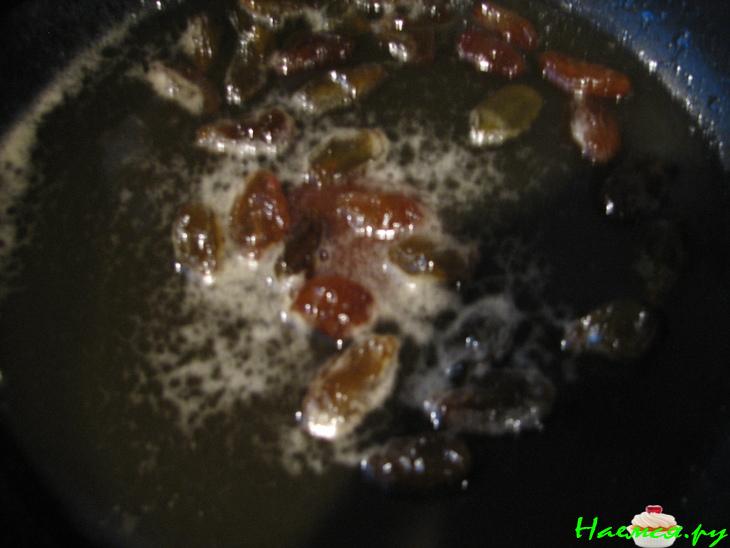 Яблоки запеченные с коньяком