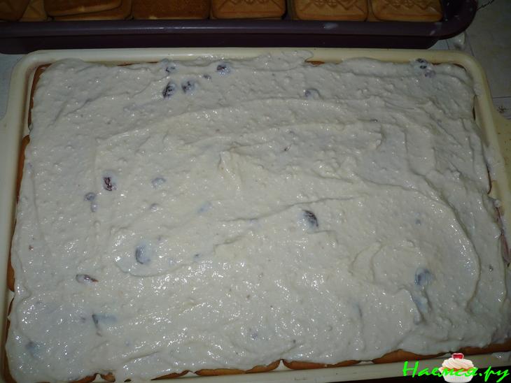 Торт печеньковый