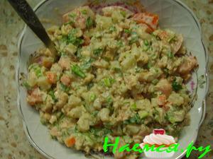 Жареный салат "Фраппе"