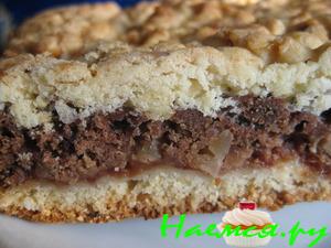 Пирог лимонный с начинкой