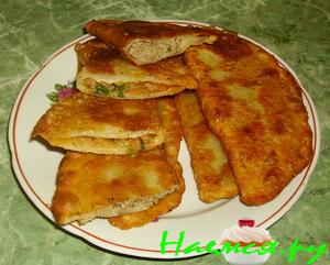 Чебуреки и 2 начинки
