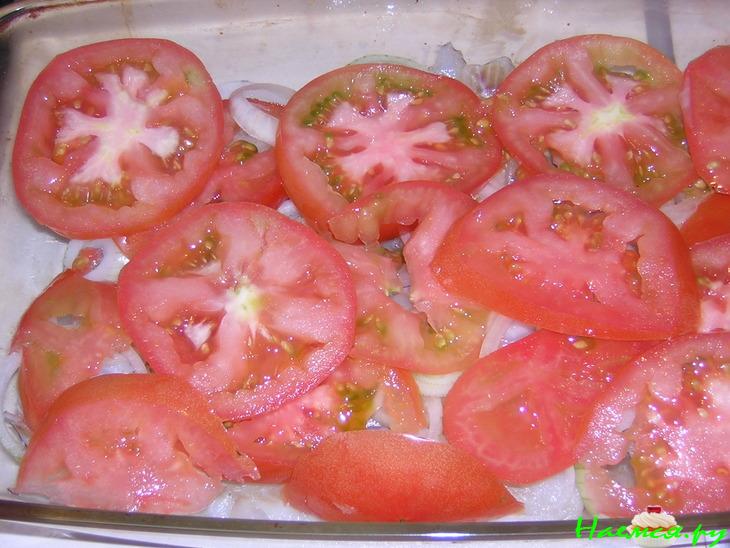 Треска с овощами Треска с овощами