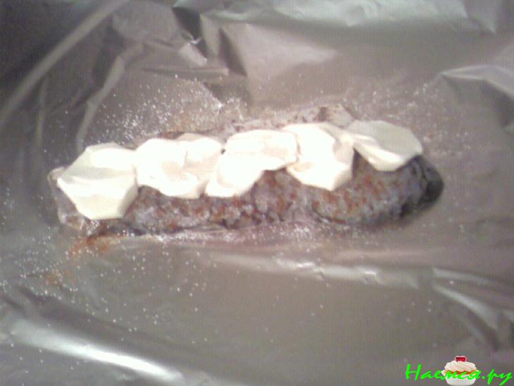 Карасик запечённый с овощами