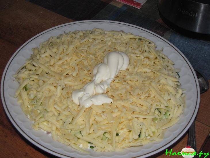 Салат "Паутинка"