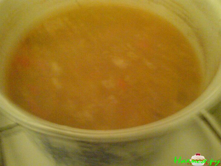 Суп с картофелем и стручковой фасолью