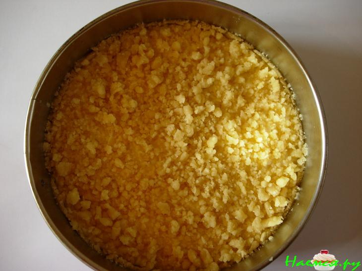 Пирог с творожной начинкой