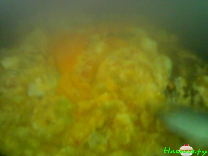 Страпатсада (омлет с овощами)