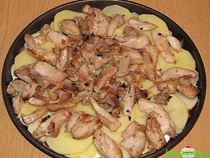 Грибная запеканка