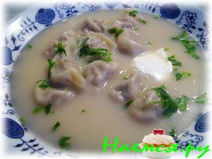 Грибной супчик с пельменями Грибной супчик с пельменями