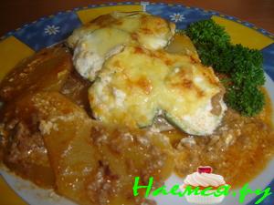 Запеканка «Цуккини-мозайка»