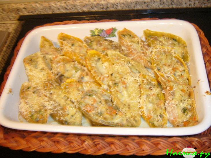 Фаршированные ракушки Фаршированные ракушки