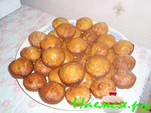 Маффины солнечные с грецкими орехами