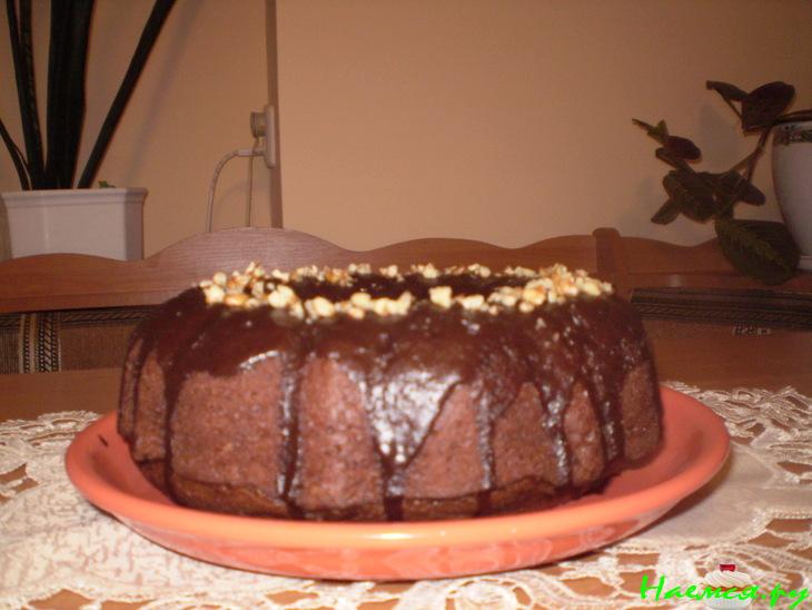 Шоколадный кекс с грецкими орехами Шоколадный кекс с грецкими орехами