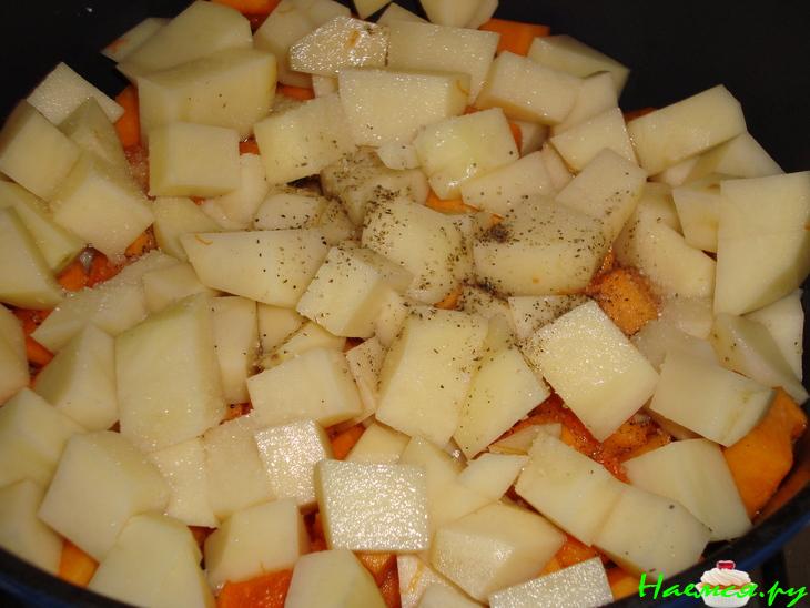 Тушеные овощи