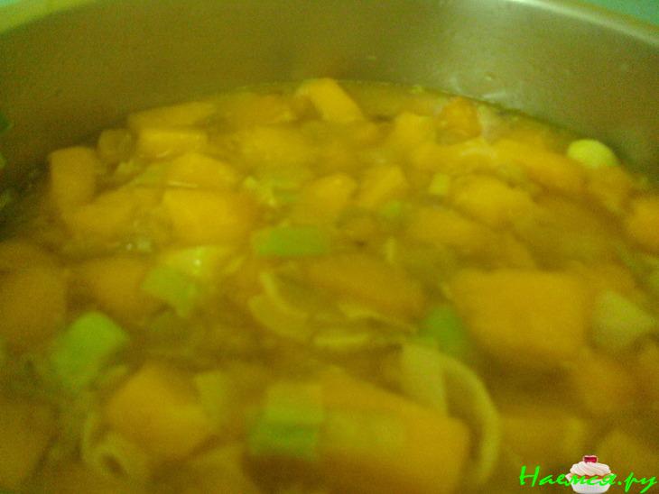 Бархатный тыквенный суп