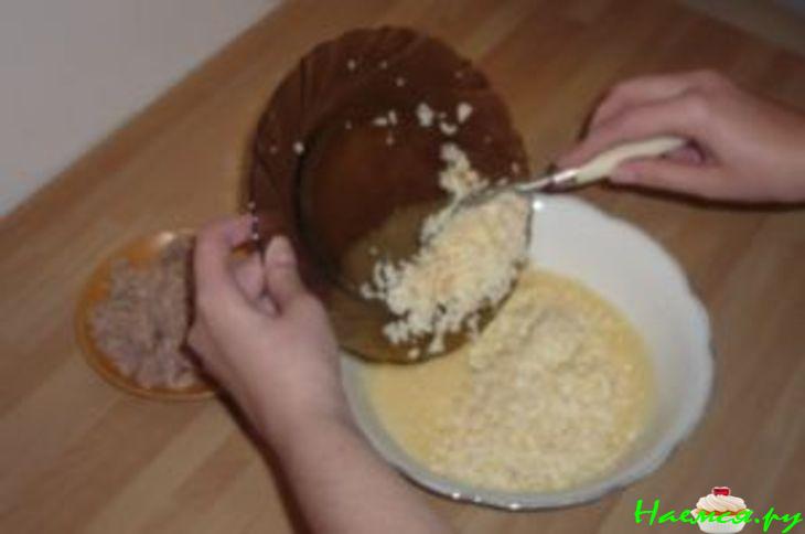 Омлет с тунцом 