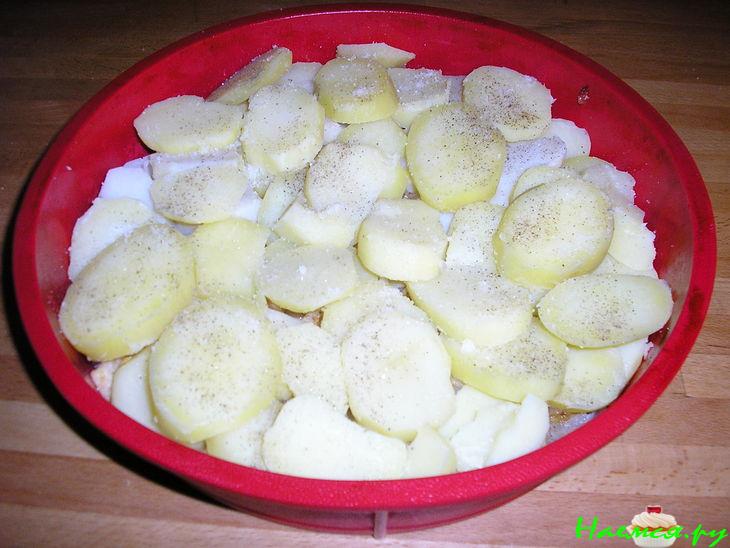 Рыбка под шубкой (запеканка)