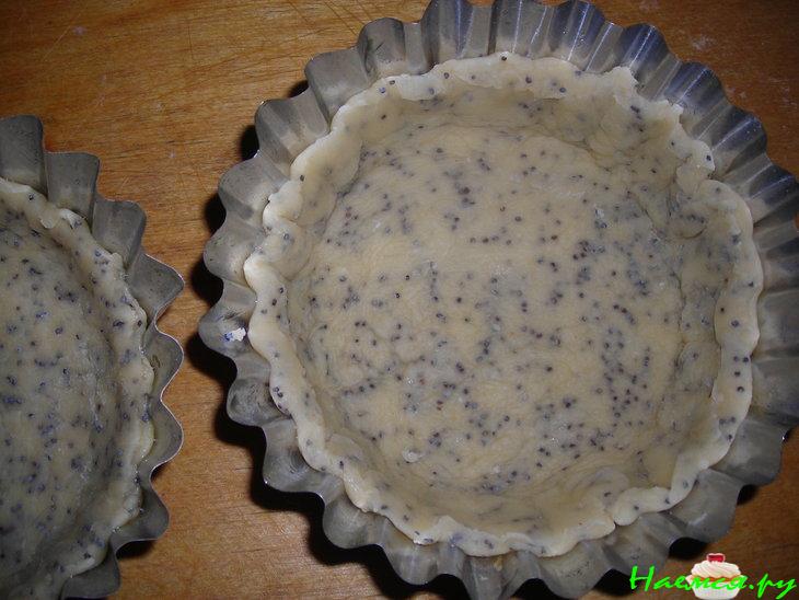 Салат в маковых корзиночках Салат в маковых корзиночках